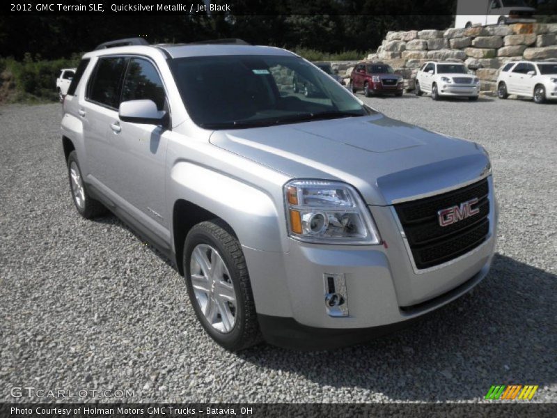 Quicksilver Metallic / Jet Black 2012 GMC Terrain SLE