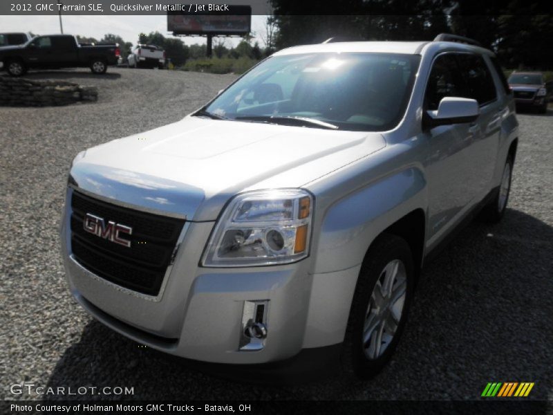 Quicksilver Metallic / Jet Black 2012 GMC Terrain SLE