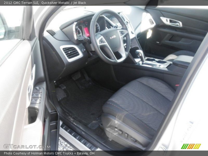 Quicksilver Metallic / Jet Black 2012 GMC Terrain SLE