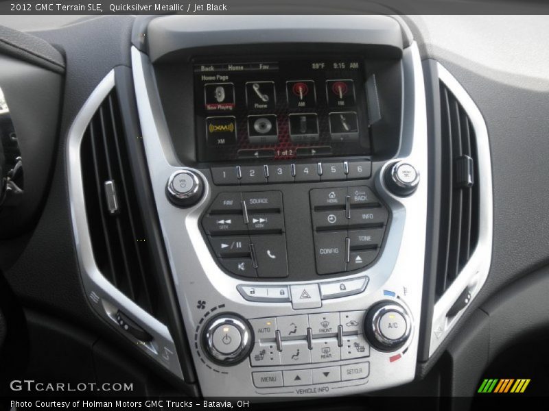 Quicksilver Metallic / Jet Black 2012 GMC Terrain SLE
