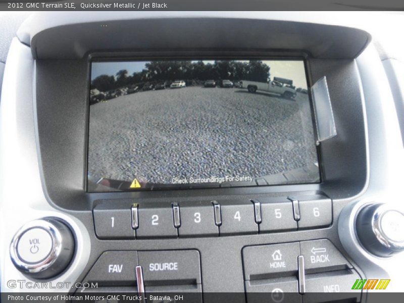Quicksilver Metallic / Jet Black 2012 GMC Terrain SLE