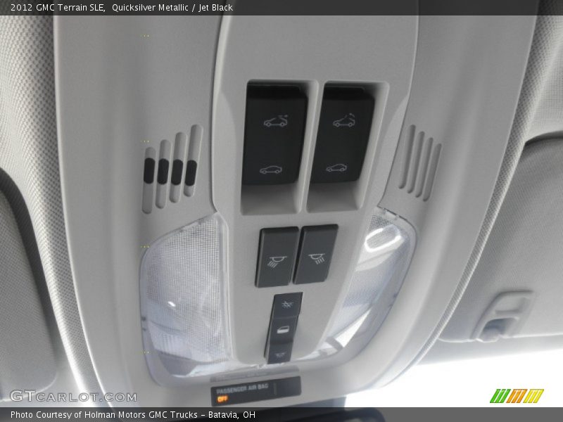 Quicksilver Metallic / Jet Black 2012 GMC Terrain SLE