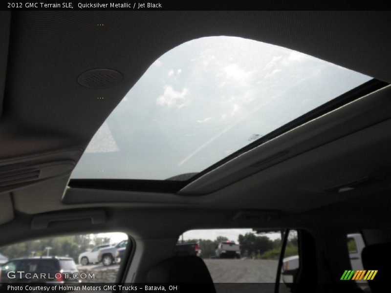 Quicksilver Metallic / Jet Black 2012 GMC Terrain SLE