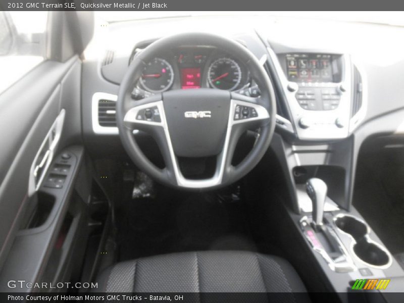 Quicksilver Metallic / Jet Black 2012 GMC Terrain SLE