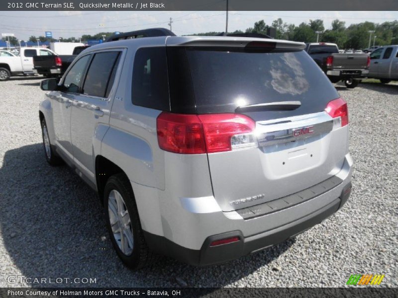 Quicksilver Metallic / Jet Black 2012 GMC Terrain SLE