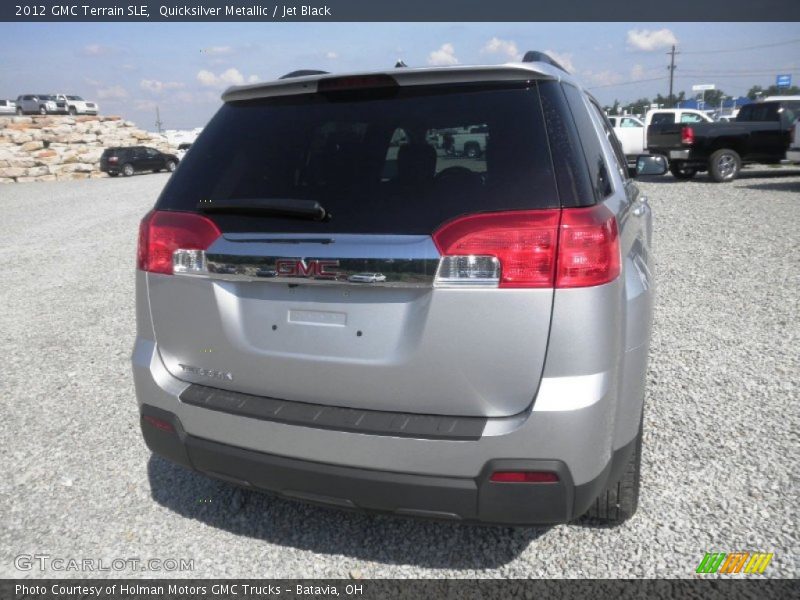 Quicksilver Metallic / Jet Black 2012 GMC Terrain SLE