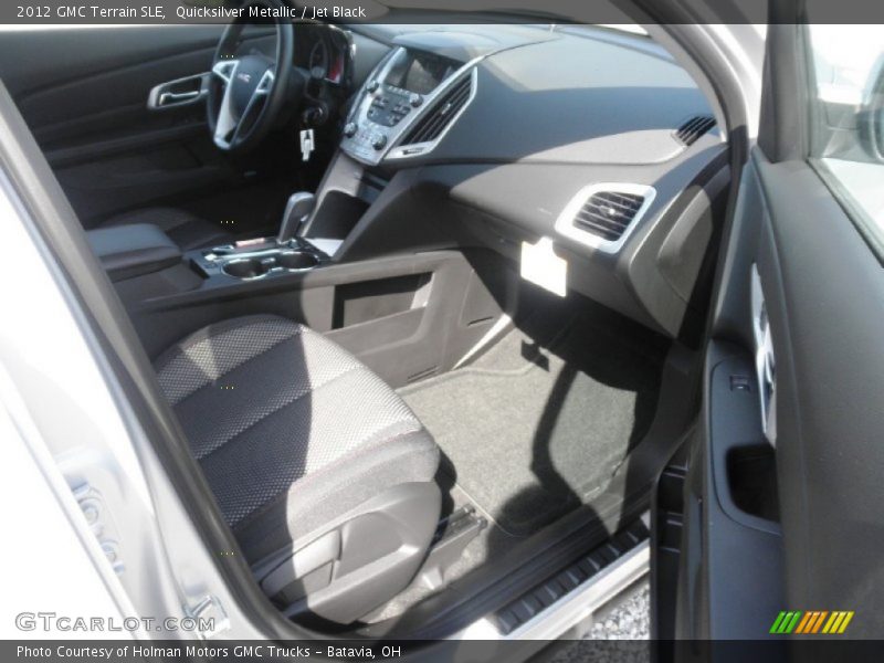 Quicksilver Metallic / Jet Black 2012 GMC Terrain SLE