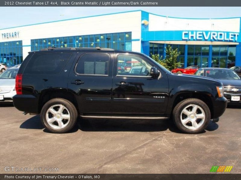 Black Granite Metallic / Light Cashmere/Dark Cashmere 2012 Chevrolet Tahoe LT 4x4