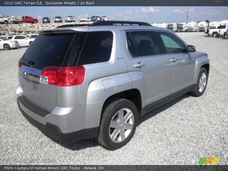 Quicksilver Metallic / Jet Black 2012 GMC Terrain SLE