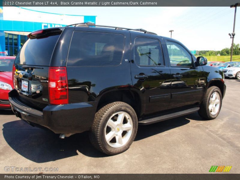 Black Granite Metallic / Light Cashmere/Dark Cashmere 2012 Chevrolet Tahoe LT 4x4