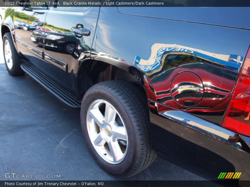 Black Granite Metallic / Light Cashmere/Dark Cashmere 2012 Chevrolet Tahoe LT 4x4