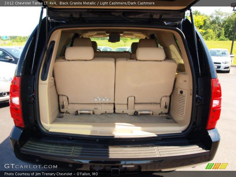 Black Granite Metallic / Light Cashmere/Dark Cashmere 2012 Chevrolet Tahoe LT 4x4