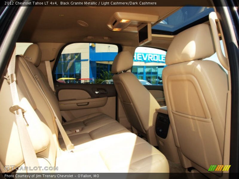 Black Granite Metallic / Light Cashmere/Dark Cashmere 2012 Chevrolet Tahoe LT 4x4