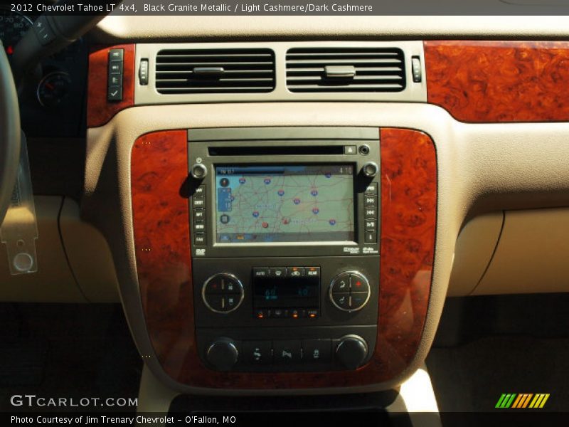 Black Granite Metallic / Light Cashmere/Dark Cashmere 2012 Chevrolet Tahoe LT 4x4
