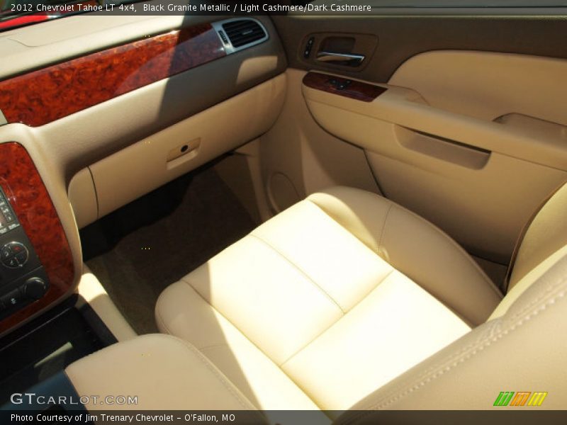 Black Granite Metallic / Light Cashmere/Dark Cashmere 2012 Chevrolet Tahoe LT 4x4