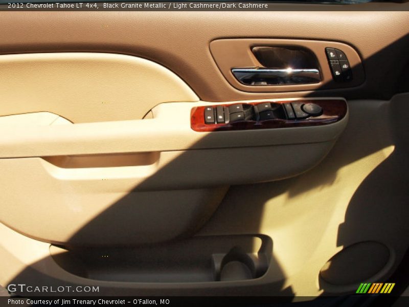 Black Granite Metallic / Light Cashmere/Dark Cashmere 2012 Chevrolet Tahoe LT 4x4