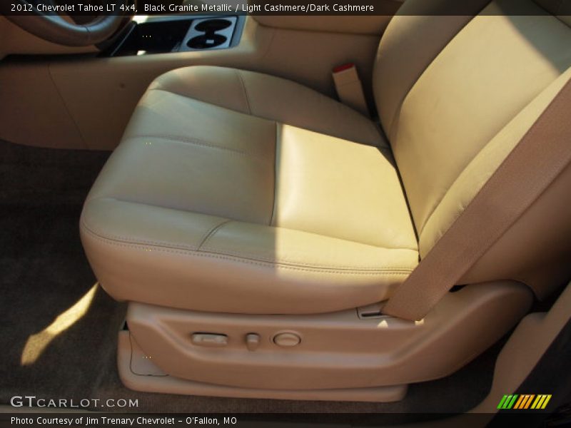 Black Granite Metallic / Light Cashmere/Dark Cashmere 2012 Chevrolet Tahoe LT 4x4