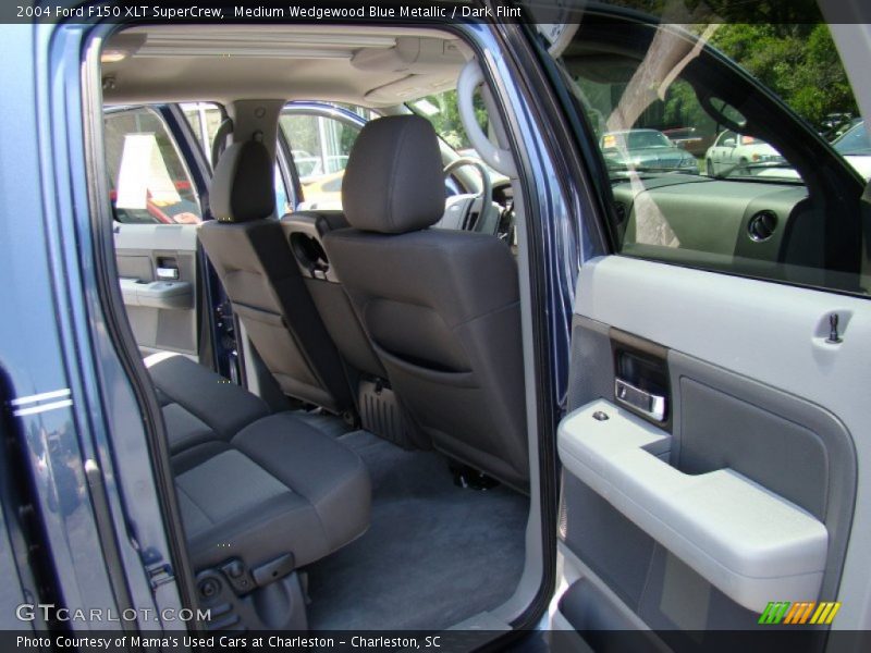 Medium Wedgewood Blue Metallic / Dark Flint 2004 Ford F150 XLT SuperCrew