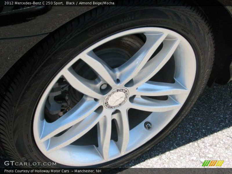 Black / Almond Beige/Mocha 2012 Mercedes-Benz C 250 Sport