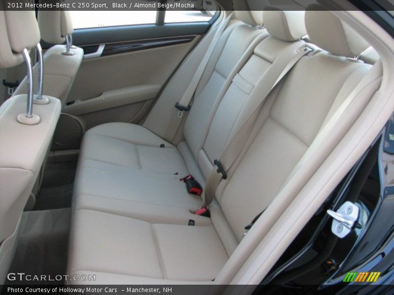 Black / Almond Beige/Mocha 2012 Mercedes-Benz C 250 Sport