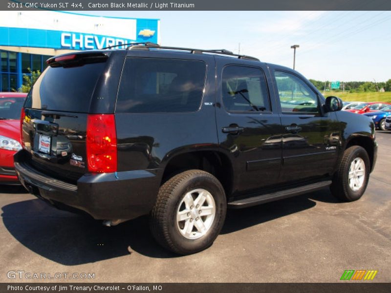 Carbon Black Metallic / Light Titanium 2011 GMC Yukon SLT 4x4