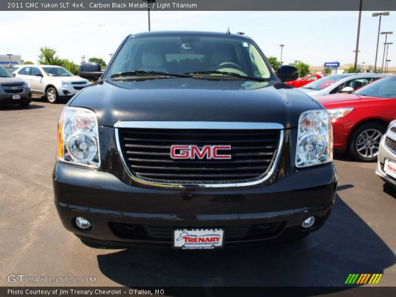 Carbon Black Metallic / Light Titanium 2011 GMC Yukon SLT 4x4