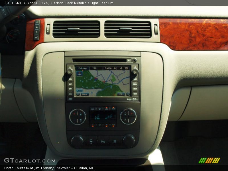 Carbon Black Metallic / Light Titanium 2011 GMC Yukon SLT 4x4