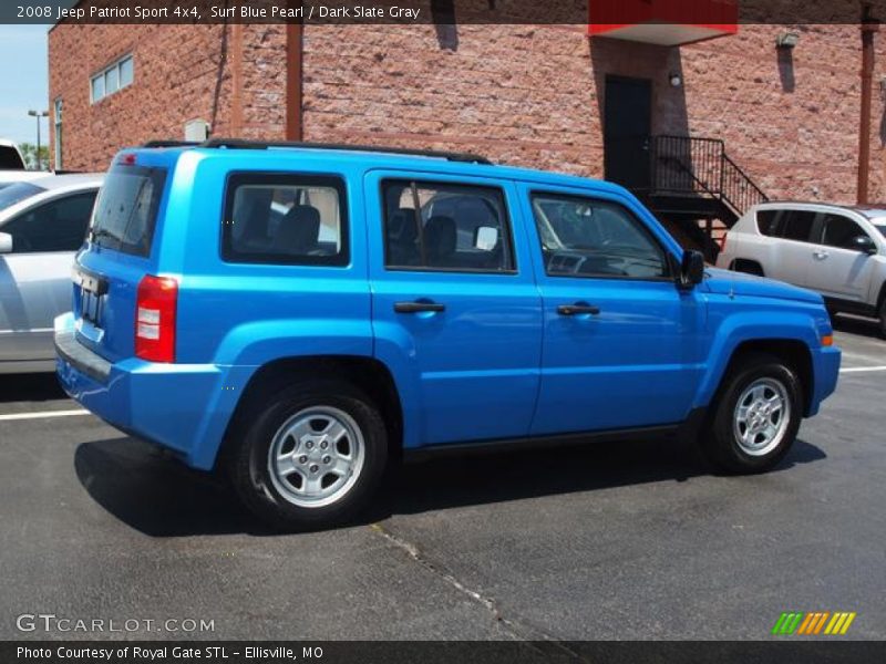 Surf Blue Pearl / Dark Slate Gray 2008 Jeep Patriot Sport 4x4