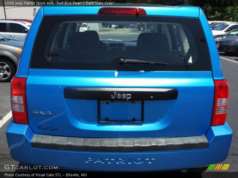 Surf Blue Pearl / Dark Slate Gray 2008 Jeep Patriot Sport 4x4