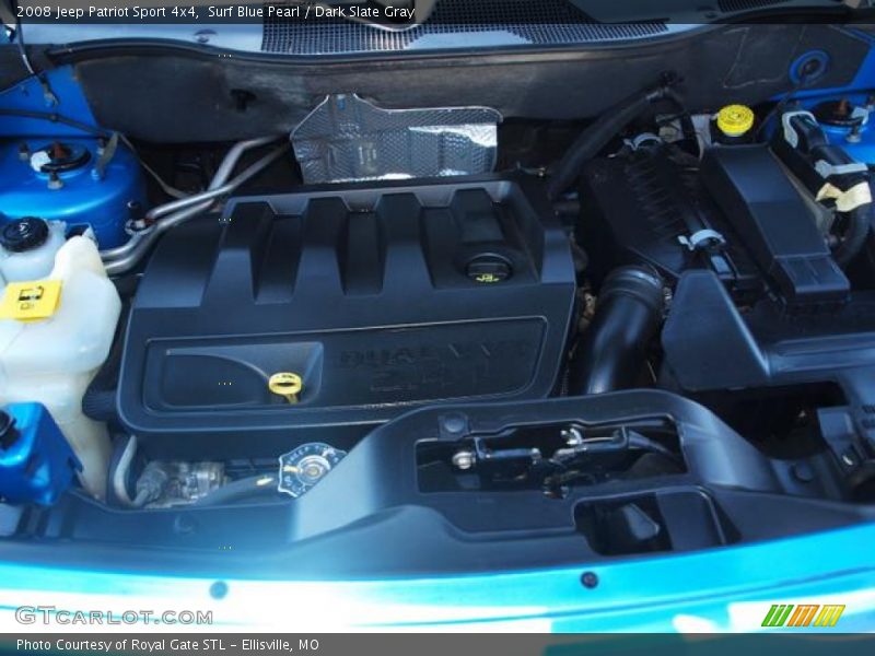 Surf Blue Pearl / Dark Slate Gray 2008 Jeep Patriot Sport 4x4