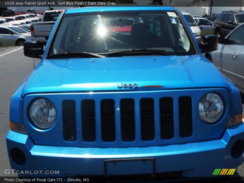 Surf Blue Pearl / Dark Slate Gray 2008 Jeep Patriot Sport 4x4