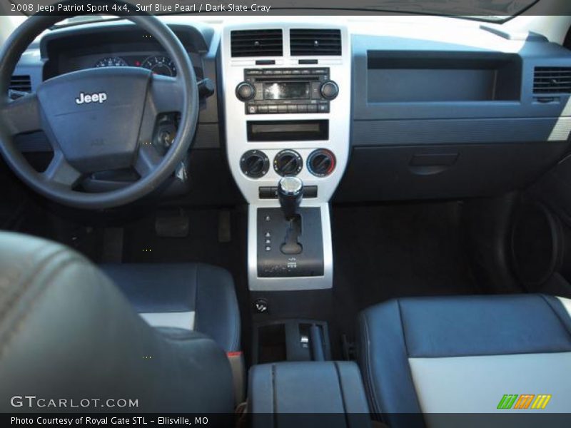 Surf Blue Pearl / Dark Slate Gray 2008 Jeep Patriot Sport 4x4