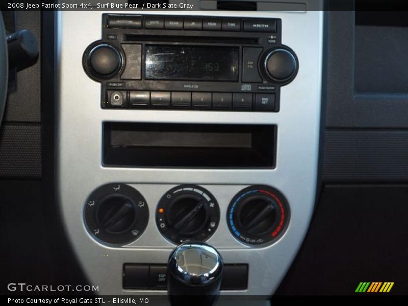 Surf Blue Pearl / Dark Slate Gray 2008 Jeep Patriot Sport 4x4