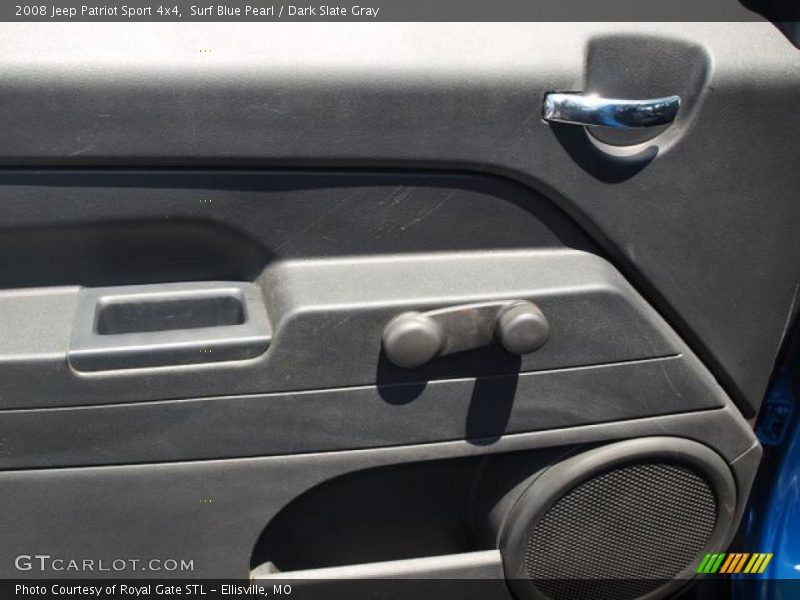 Surf Blue Pearl / Dark Slate Gray 2008 Jeep Patriot Sport 4x4