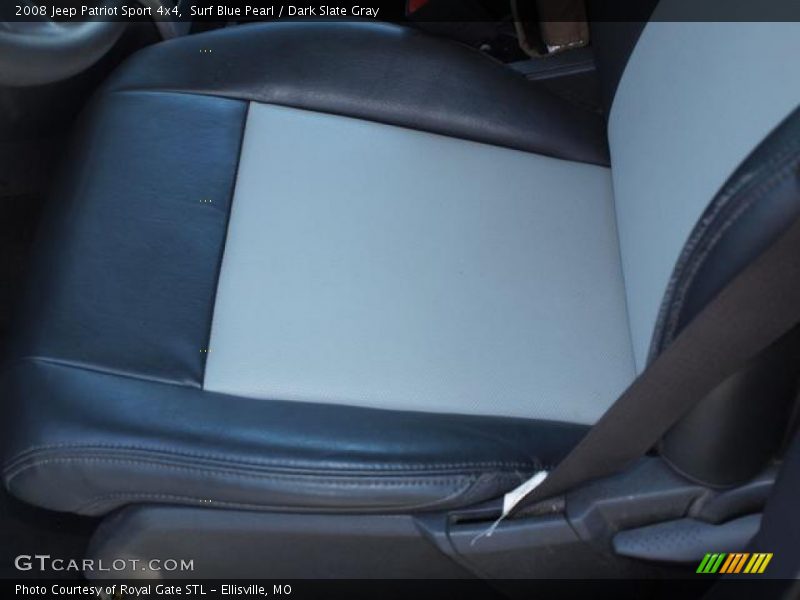 Surf Blue Pearl / Dark Slate Gray 2008 Jeep Patriot Sport 4x4