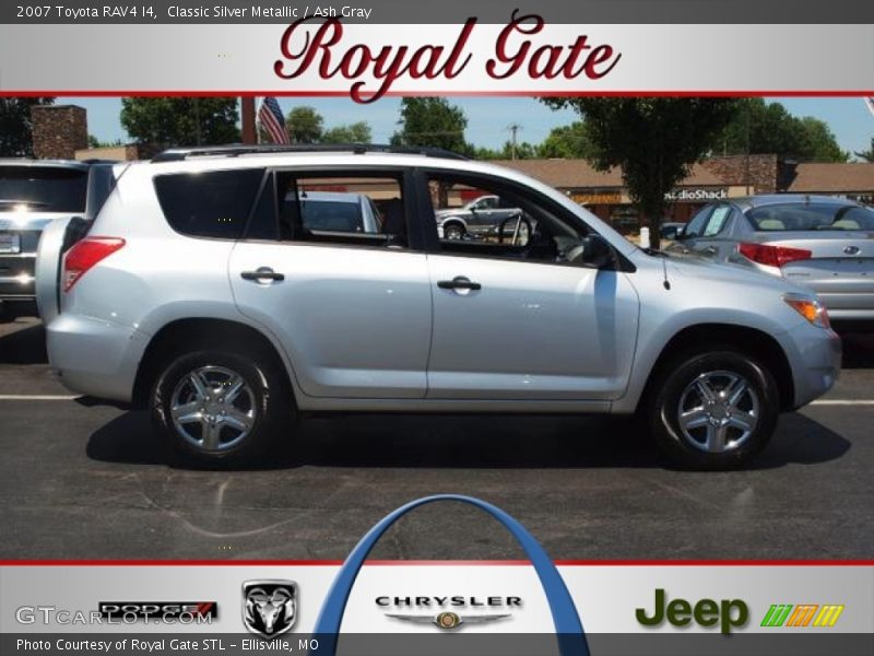 Classic Silver Metallic / Ash Gray 2007 Toyota RAV4 I4