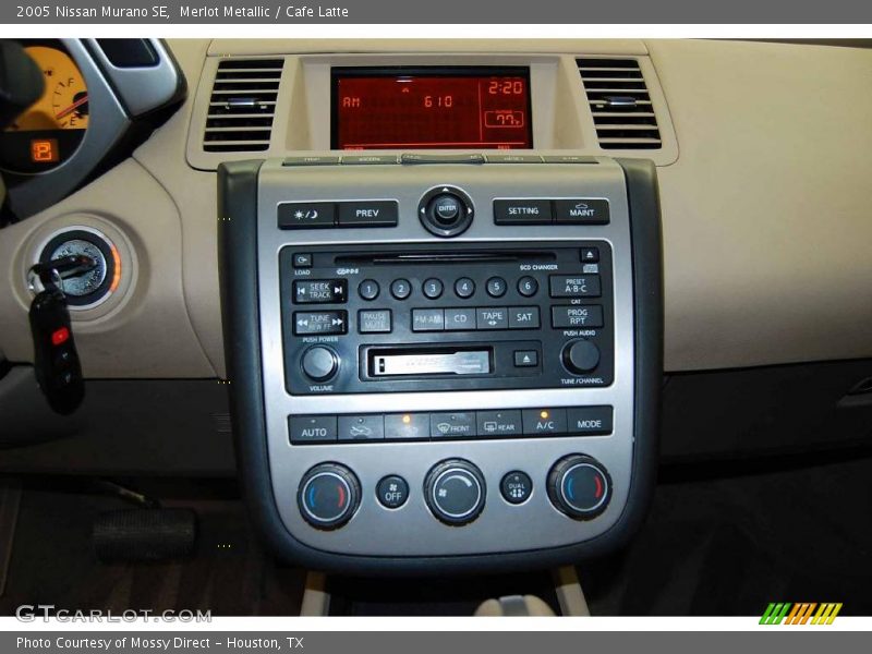 Merlot Metallic / Cafe Latte 2005 Nissan Murano SE