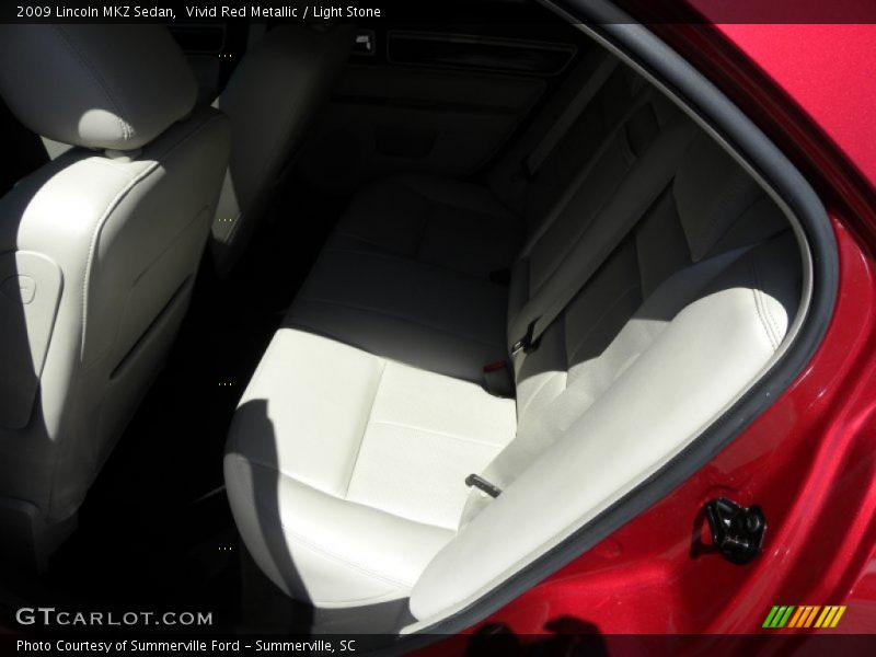 Vivid Red Metallic / Light Stone 2009 Lincoln MKZ Sedan