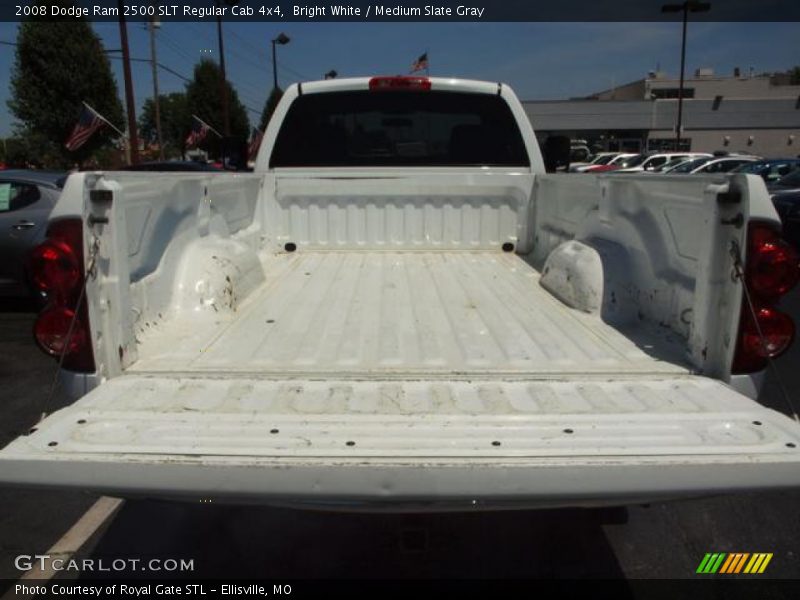 Bright White / Medium Slate Gray 2008 Dodge Ram 2500 SLT Regular Cab 4x4