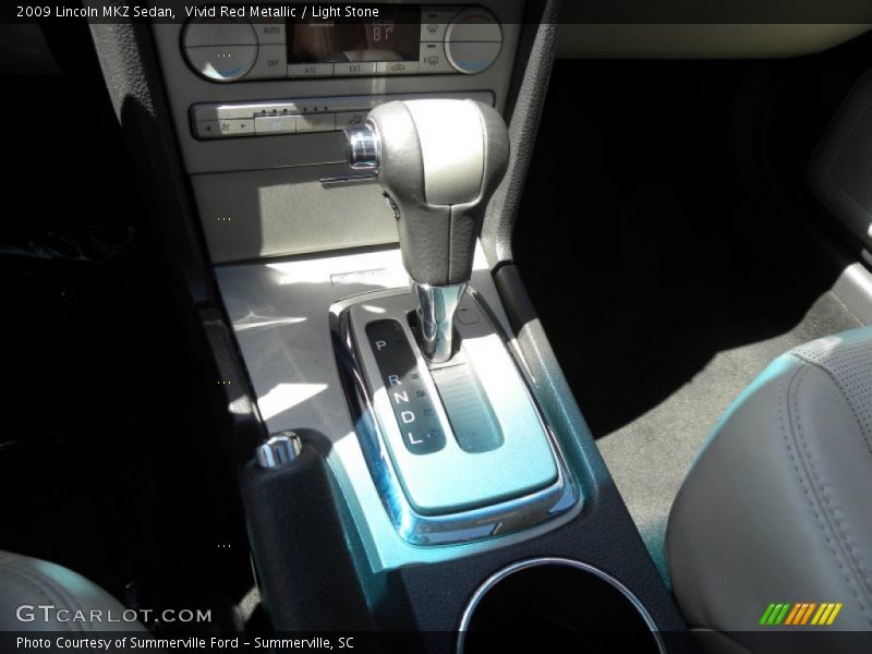 Vivid Red Metallic / Light Stone 2009 Lincoln MKZ Sedan