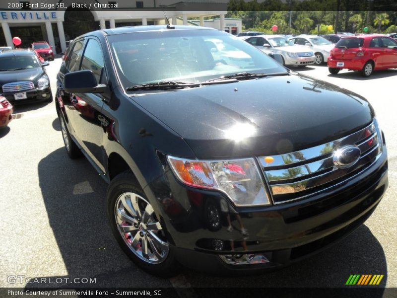 Black / Charcoal 2008 Ford Edge SEL