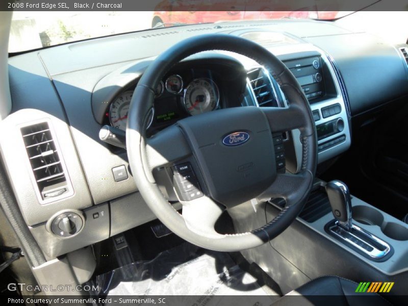 Black / Charcoal 2008 Ford Edge SEL