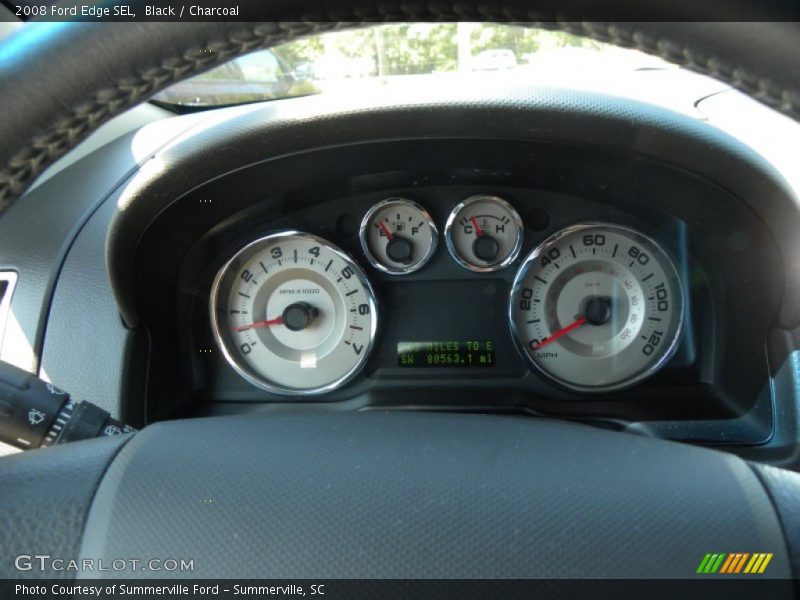 Black / Charcoal 2008 Ford Edge SEL