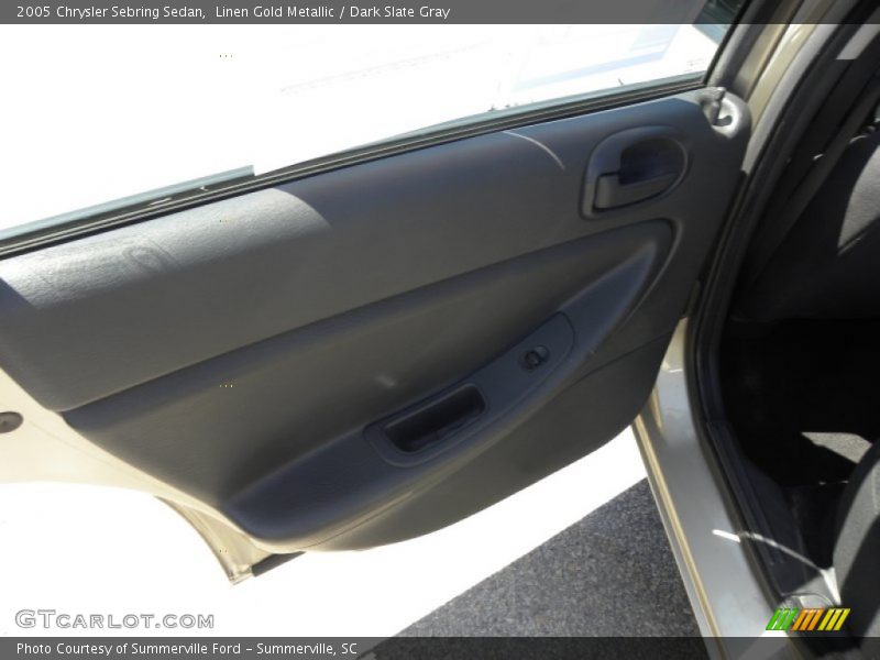 Linen Gold Metallic / Dark Slate Gray 2005 Chrysler Sebring Sedan
