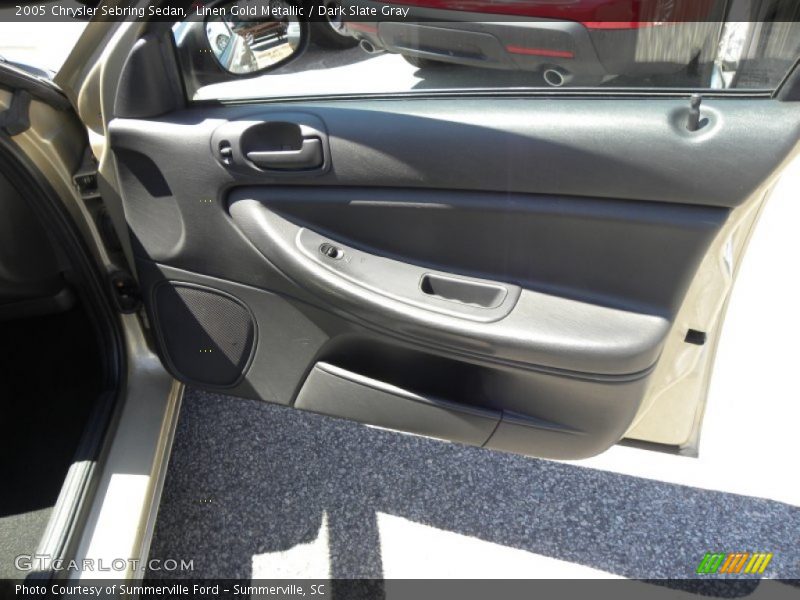 Linen Gold Metallic / Dark Slate Gray 2005 Chrysler Sebring Sedan