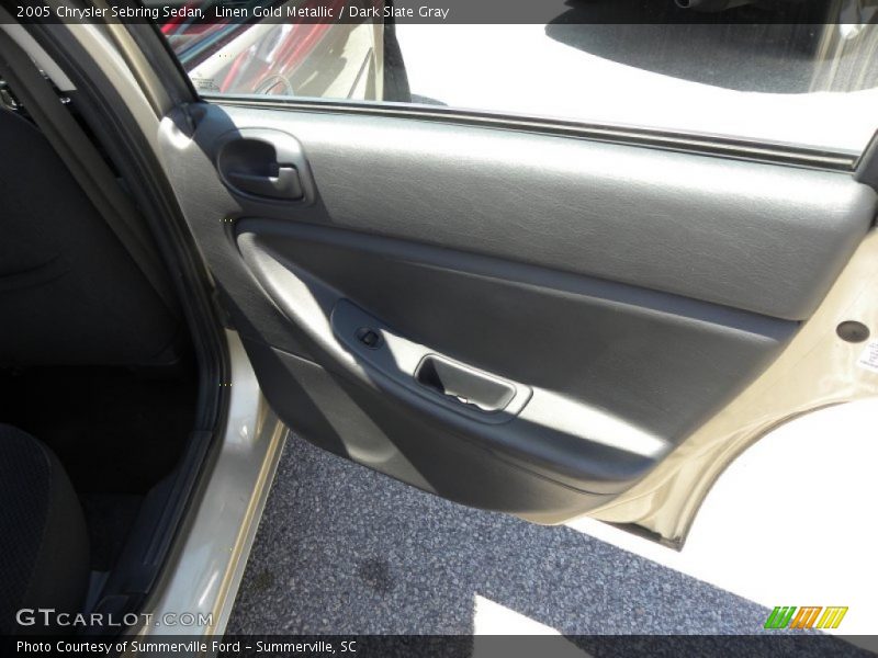 Linen Gold Metallic / Dark Slate Gray 2005 Chrysler Sebring Sedan