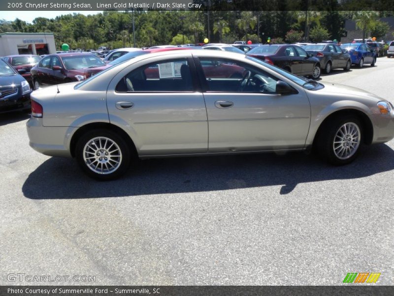 Linen Gold Metallic / Dark Slate Gray 2005 Chrysler Sebring Sedan