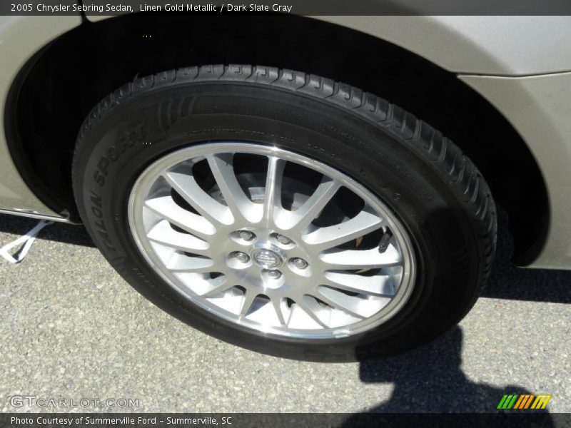 Linen Gold Metallic / Dark Slate Gray 2005 Chrysler Sebring Sedan