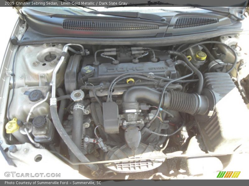 Linen Gold Metallic / Dark Slate Gray 2005 Chrysler Sebring Sedan