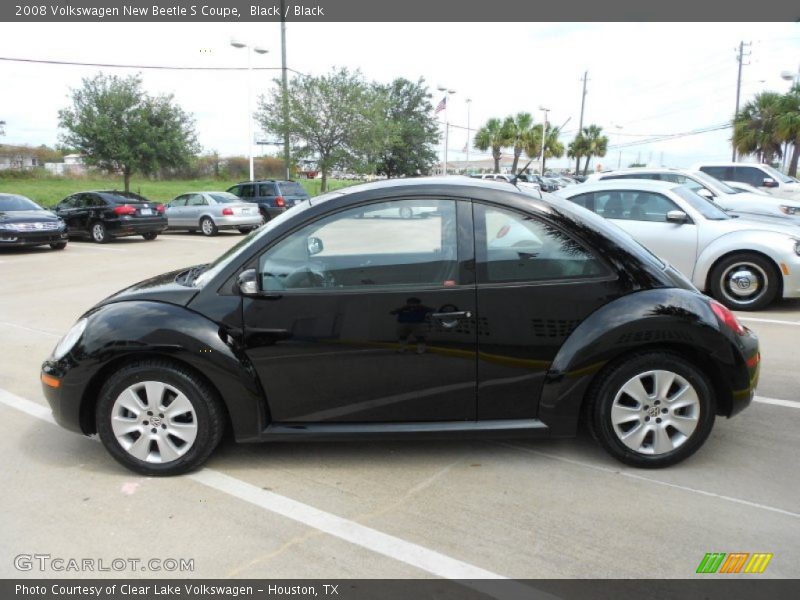 Black / Black 2008 Volkswagen New Beetle S Coupe